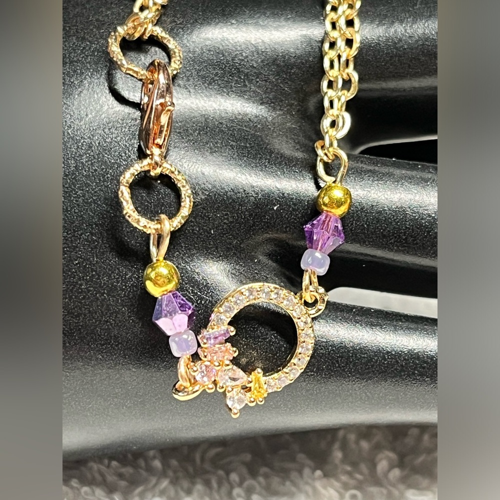 💜🌸Dainty chain link bracelet